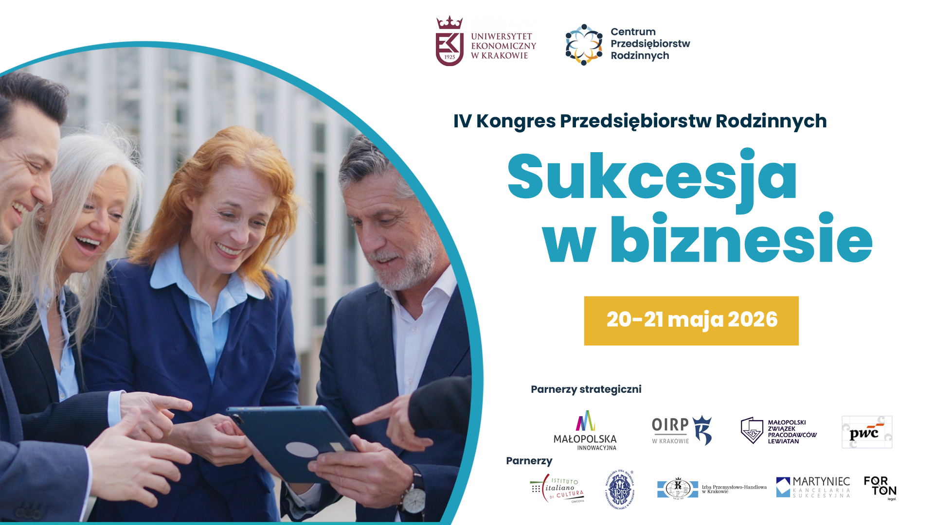 Zapraszamy na IV Kongres Przedsiębiorstw Rodzinnych w Krakowie!